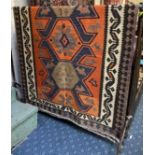 FINE SOUTH WEST PERSIAN QASHQAI KILIM 280CMS X 160CMS