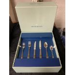 78 PIECE WEDGWOOD STAINLESS STEEL CUTLERY