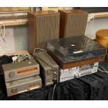 VINTAGE HI-FI TO INCLUDE QUAD/THORENS TD150 LEAK SPEAKERS ETC - UNTESTED (A/F)