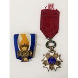 TWO CONTINENTAL MILITARY MEDALS (JEWELS)