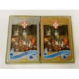 DOUBLE SEALED DECK OF WORSHIPFUL CO. OF PLAYING CARDS MAKERS - WESTMINTER ABBEY