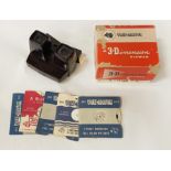 VINTAGE BAKELITE VIEW MASTER & DISCS - IN ORIGINAL BOX