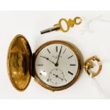 GOLD PLATED POCKET WATCH BY JACQUES ROULET