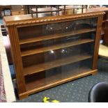 LARGE MAHOGANY BOOKCASE