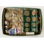 QTY OF COINS - SOME SILVER CONTENT