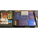 TWO BOXES OF CORGI BOXED MODEL CARS & OTHERS