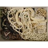 COLLECTION OF BEADED NECKLACES INC PEARLS