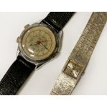 BERCO SPECIAL STOP ANI-MAGNETIC GENTS WATCH WITH SWISS EMPRESS COCKTAIL WATCH