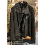 JOSEPH FUR JACKET - SIZE 10/12