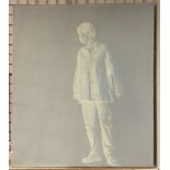 OIL ON CANVAS OF A BOY 122CMS (H) X 107CMS (W) APPROX