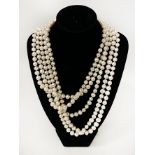 OPERA LENGTH PEARL NECKLACE