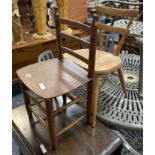 2 CHILDREN'S CHAIRS ONE IS ERCOL