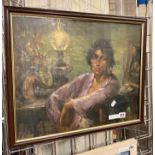 FELICE TAFURI OIL PAINTING 39CMS (H) X 49CMS (W) APPROX