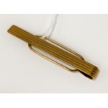 9CT GOLD TIE CLIP