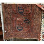 SMALL ANTIQUE RUG - 180 X 108 CMS APPROX