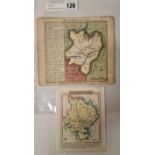 TWO ANTIQUE MAPS OF HUNTINGDONSHIRE