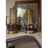 PAIR OF LAMPS 50CMS (H) APPROX