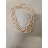 OPERA LENGTH PEARL NECKLACE