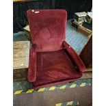 LARGE RED CHAIR