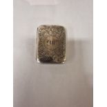 STERLING SILVER PILL BOX 2.2OZS APPROX