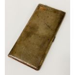 H/M SILVER CIGARETTE CARD CASE - 10.8 OZS APPROX