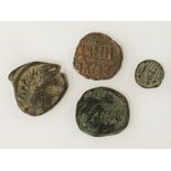QTY OF HAMMERED COINS