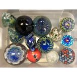 COLLECTION OF PAPERWEIGHTS