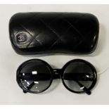 CHANEL CASED SUNGLASSES