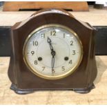 SMITHS BAKELITE MANTLE CLOCK - 18.5 CMS (H) APPROX