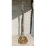 CLARINET TABLE LAMP 46CMS (H) EXCLUDING BULB