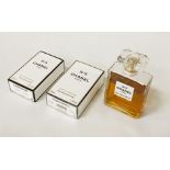 CHANEL NO5 X 3 (1 BOTTLE SEALED)