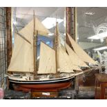 SAILING YACHT 80CMS (H) APPROX