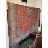 FINE NORTH WEST PERSIAN SAROUK CARPET 395CMS X 300CMS