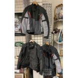 3 OXFORD MEWS MOTORCYCLE JACKETS NEW & TAGGED