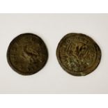 2 RARE ROMAN COINS