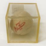 MARTINA NAVRATILOVA SIGNED TENNIS BALL