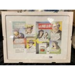 FRAMED & SIGNED PRINT - HELLO MAGAZINE OF WHO'S WHO IN STRATFORD