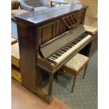 ROGERS UPRIGHT PIANO & STOOL