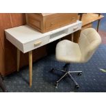 DESK & CHAIR - WHITE