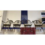 FOUR ERCOL CHAIRS