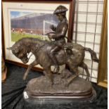 LARGE NAPOLEON BRONZE - 62 CMS (H) APPROX