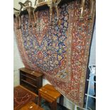 FINE CENTRAL PERSIAN KASHAN CARPET 335CMS X 245CMS