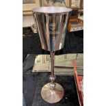 BOLLINGER WINE COOLER ON STAND - 80.5 CMS (H) APPROX