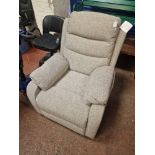 BRAND NEW RISE & FALL CHAIR IN BEIGE