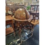 LARGE GLOBE DRINKS CABINET