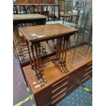 MAHOGANY NEST OF TABLES