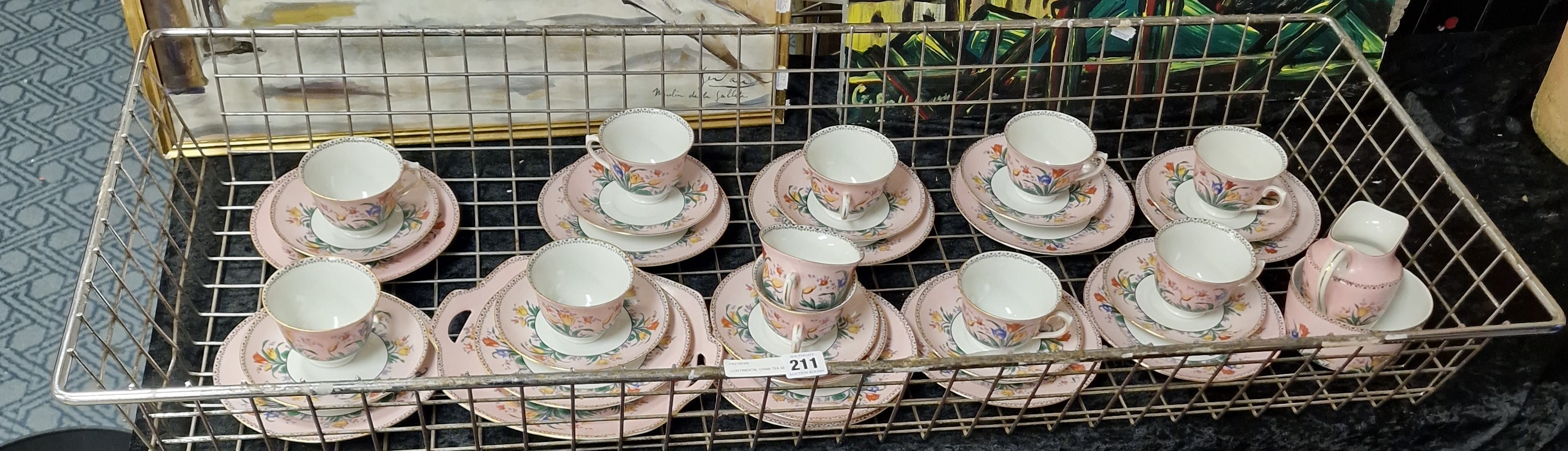 CONTINENTAL CHINA TEA SET