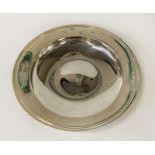 STERLING SILVER LONDON HALLMARKED BOWL - APPROX 16 OZ - 22 CMS (D) APPROX