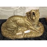 BRONZE DOG - 29.5 CMS (H) APPROX