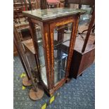 MARBLE TOP CABINET